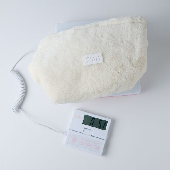 Vintage Y2K Faux Fur Tote Handbag Plush Softcore Winter Kawaii Cozy Coquette 90s - Picture 8 of 8